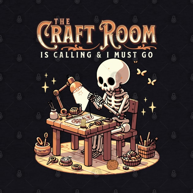 Craft Room is Calling Funny Crafter by Hypnotic Highs